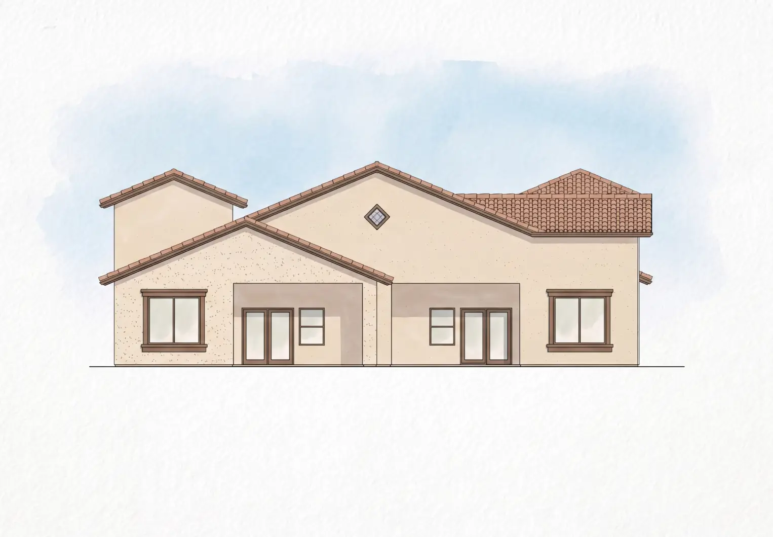 Rear elevation