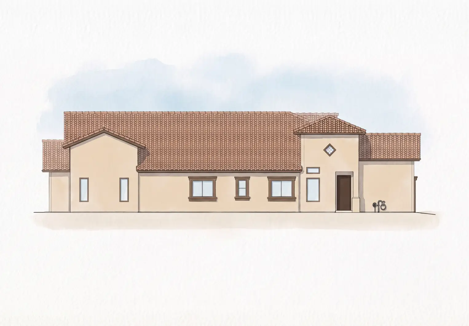 Right elevation